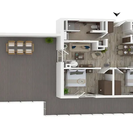 Sommertraum - Charmante 3-zimmer Mit Eckbalkon In Wustrow